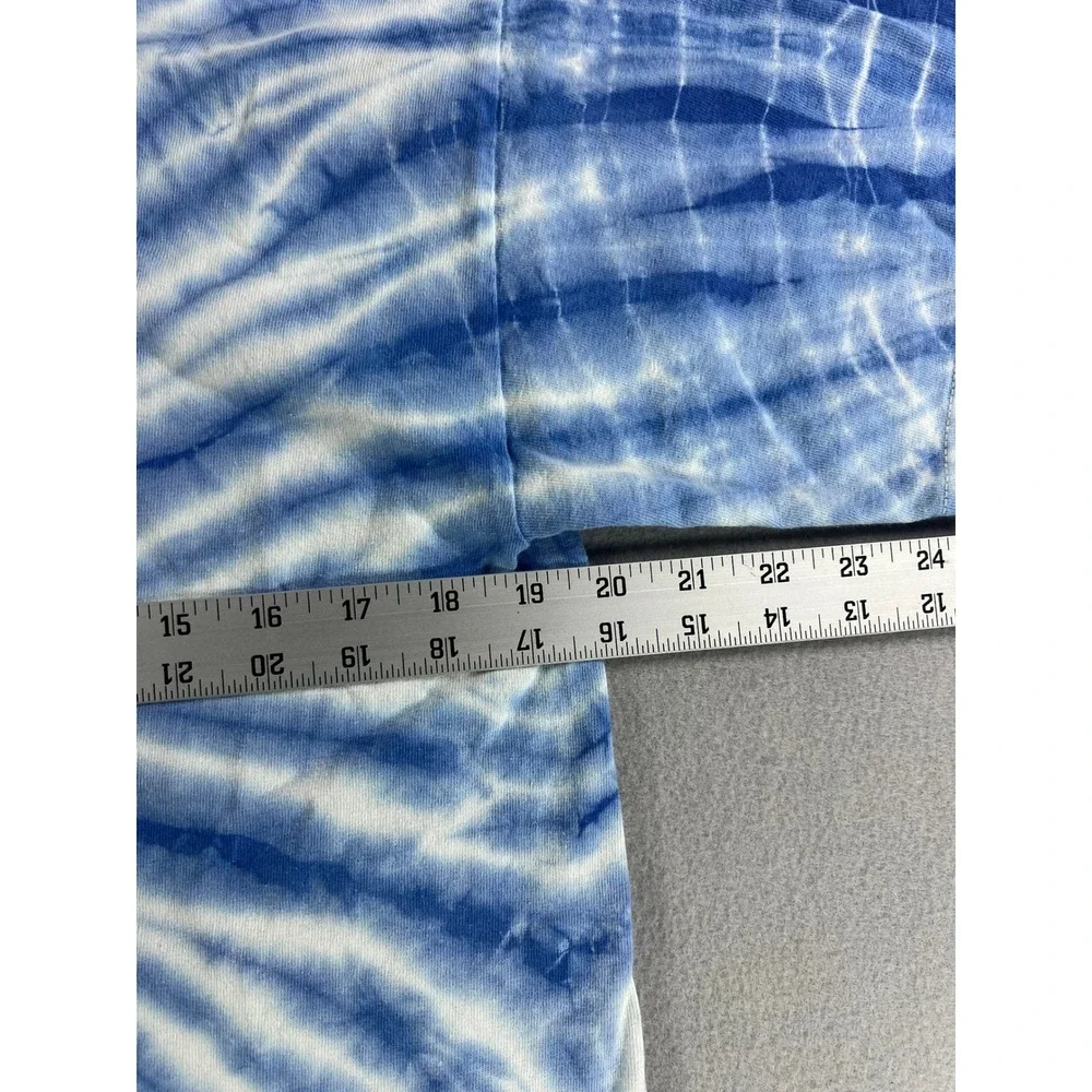 Vintage Y2K Walt Disney World Kids Tie Dye Blue/White Mickey Kids Size (Large)